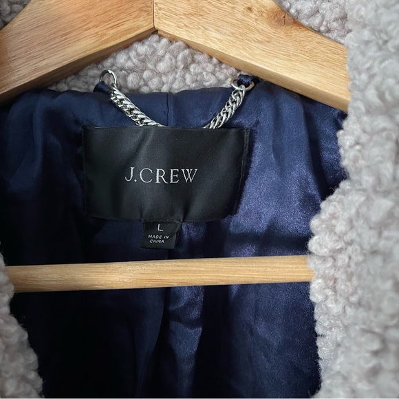 J.Crew Teddy coat - Picture 4 of 4